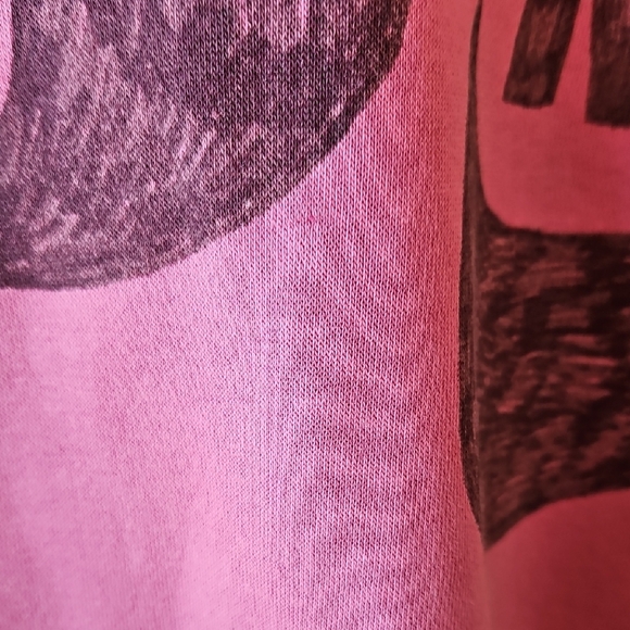 Nike Icon Clash Pink Scribble Swoosh Cropped Sweatshirt 2X - Picture 3 of 12